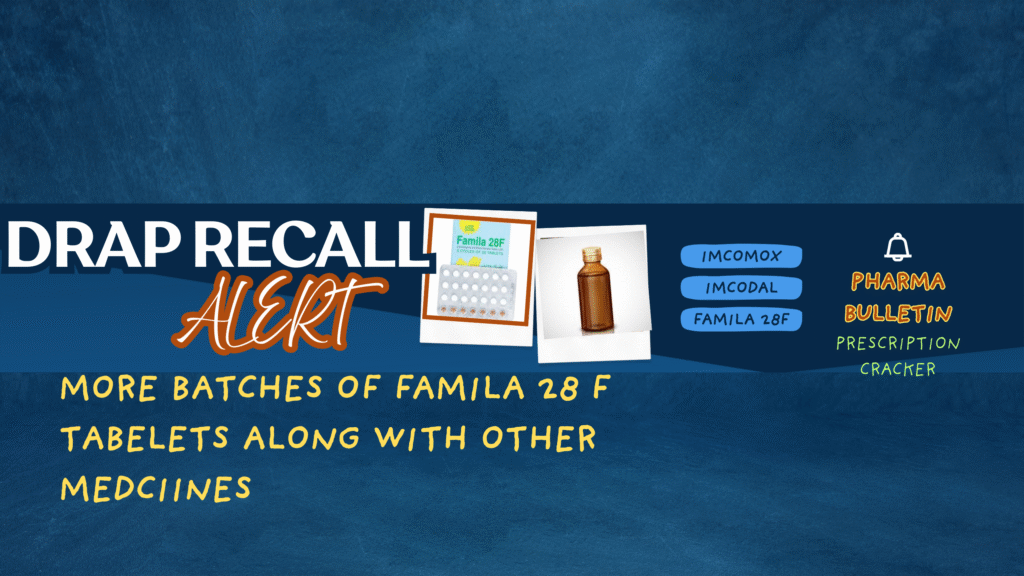 DRAP RECALL ALERT