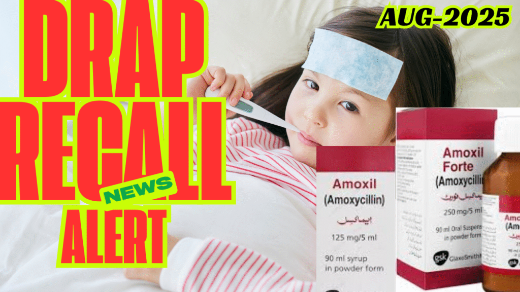 DRAP RECALL ALERT OF AMOXIL