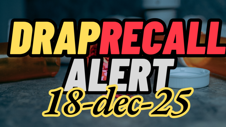 DRAP RECALL SPURIOUS TRAMADOL TABLETS AND SUBSTANDARD BETAHIST 16 AND GLITRIC 2.6MG