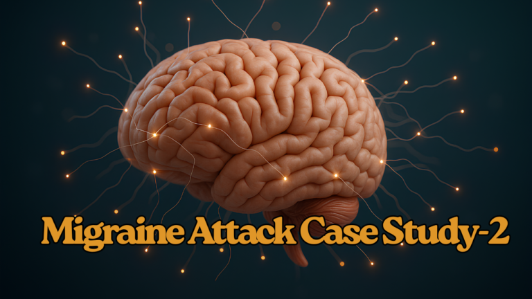 Migraine attack case study