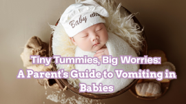When to worry about babies vomiting