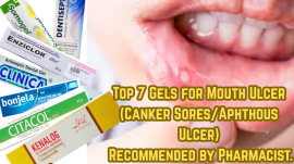 Top 7 gels for mouth ulcer recommended by pharmacists
